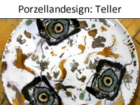 Porzellandesign: Teller