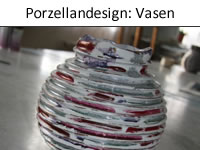 Porzellandesign: Vasen