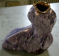 Porzellandesign-Vase