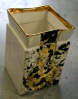 Porzellandesign-Vase