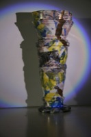 Porzellandesign-Vase