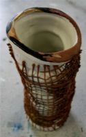 Porzellandesign-Vase
