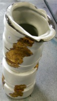 Porzellandesign-Vase