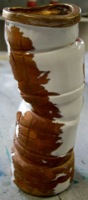 Porzellandesign-Vase